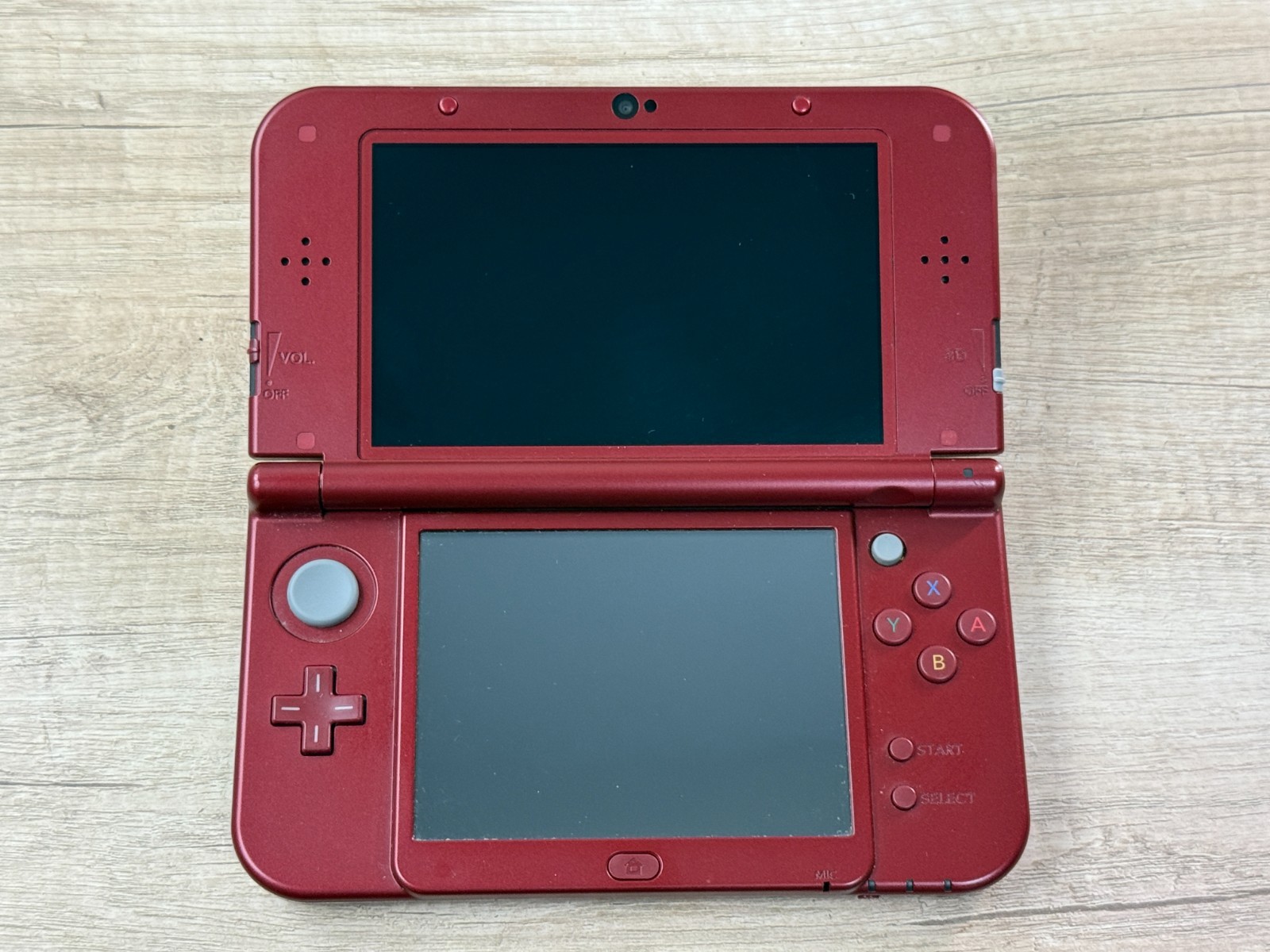 RANK B+ Nintendo New 3DS LL XL Metallic Red Console Tested Japan ver D9870