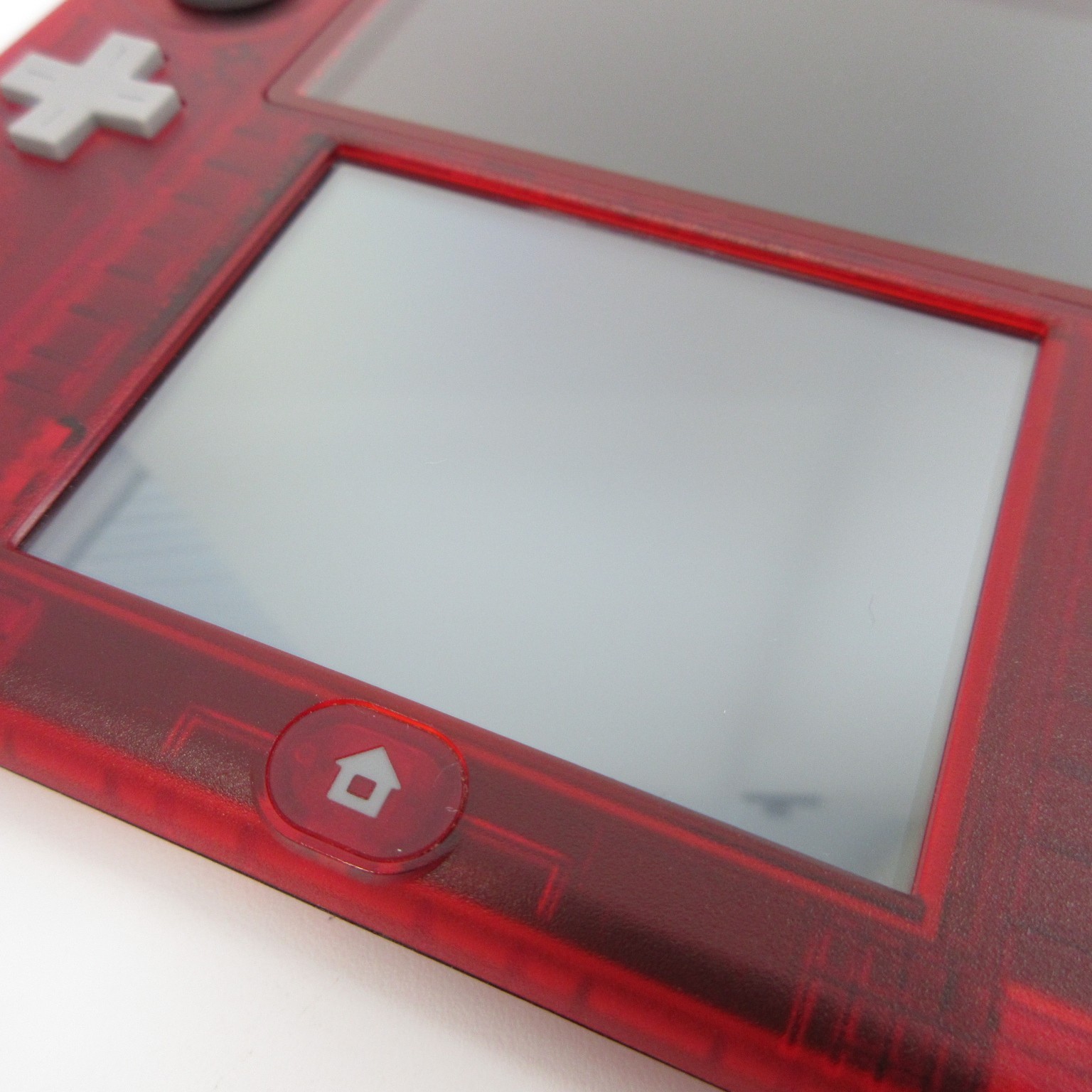 【Near Mint】Nintendo 2DS Pokemon Clear Red Console ONLY Japanese Edition #DEN0523