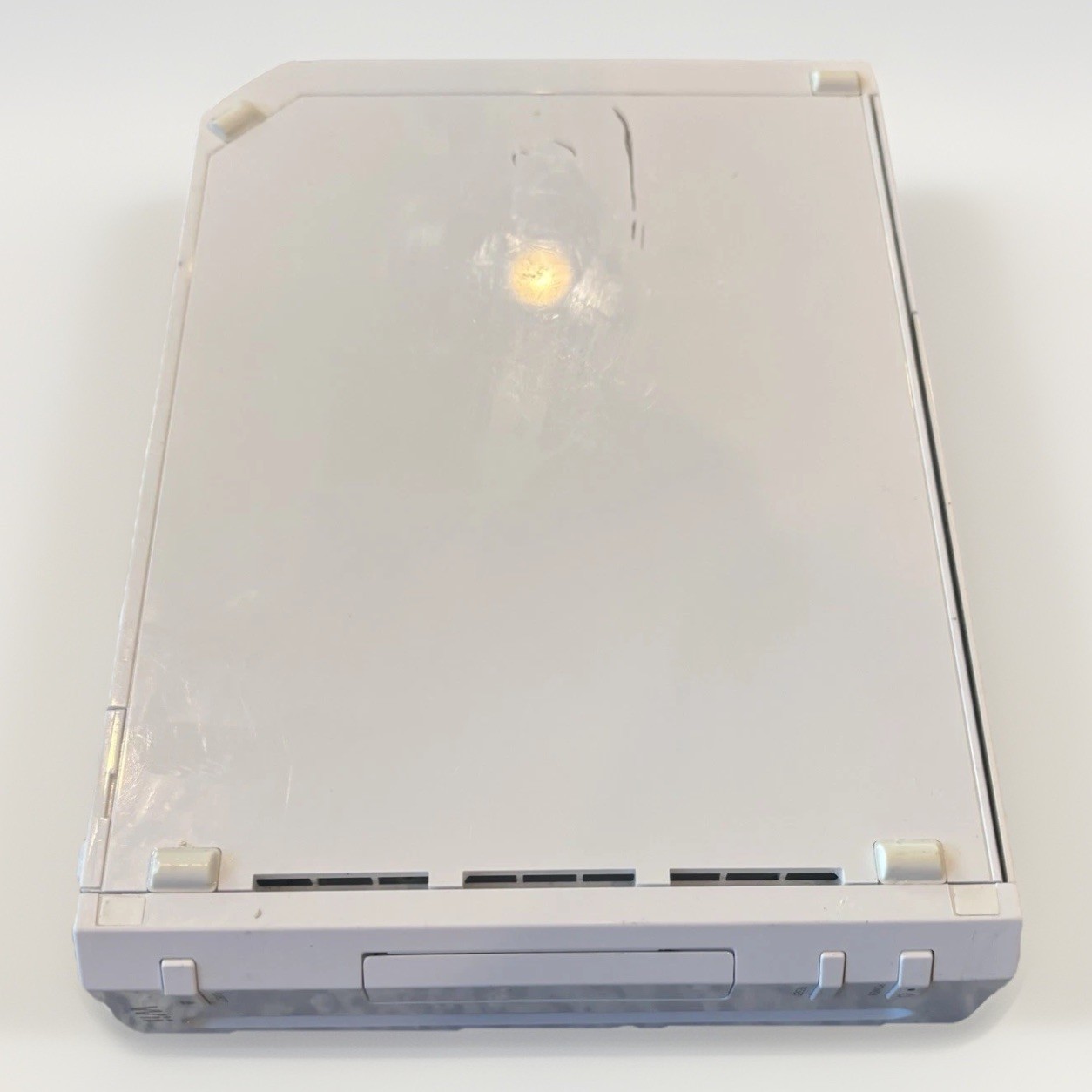 Nintendo Wii Console White System Bundle 1 Remote Nunchuck WiiSports WiiPlay