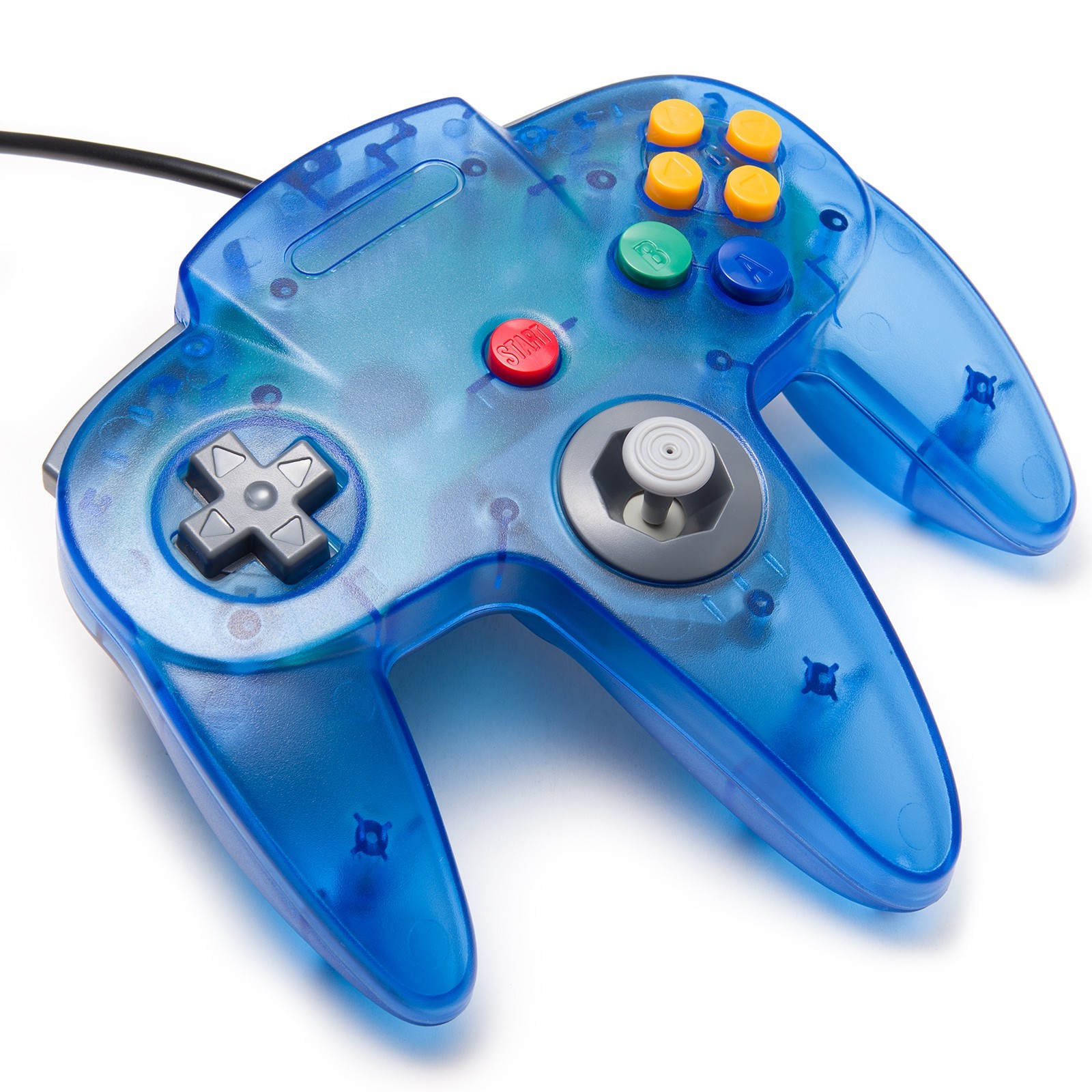 2PCS Classic N64 Wired Controller Joystick Remote for Nintendo N64 System
