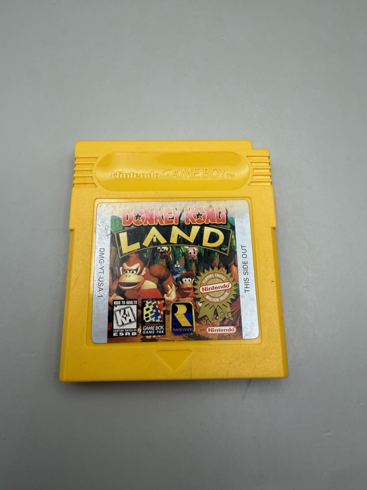 Nintendo Game Boy DMG Play It Loud Green – All OEM – Clean! – Tested w/ DK Land
