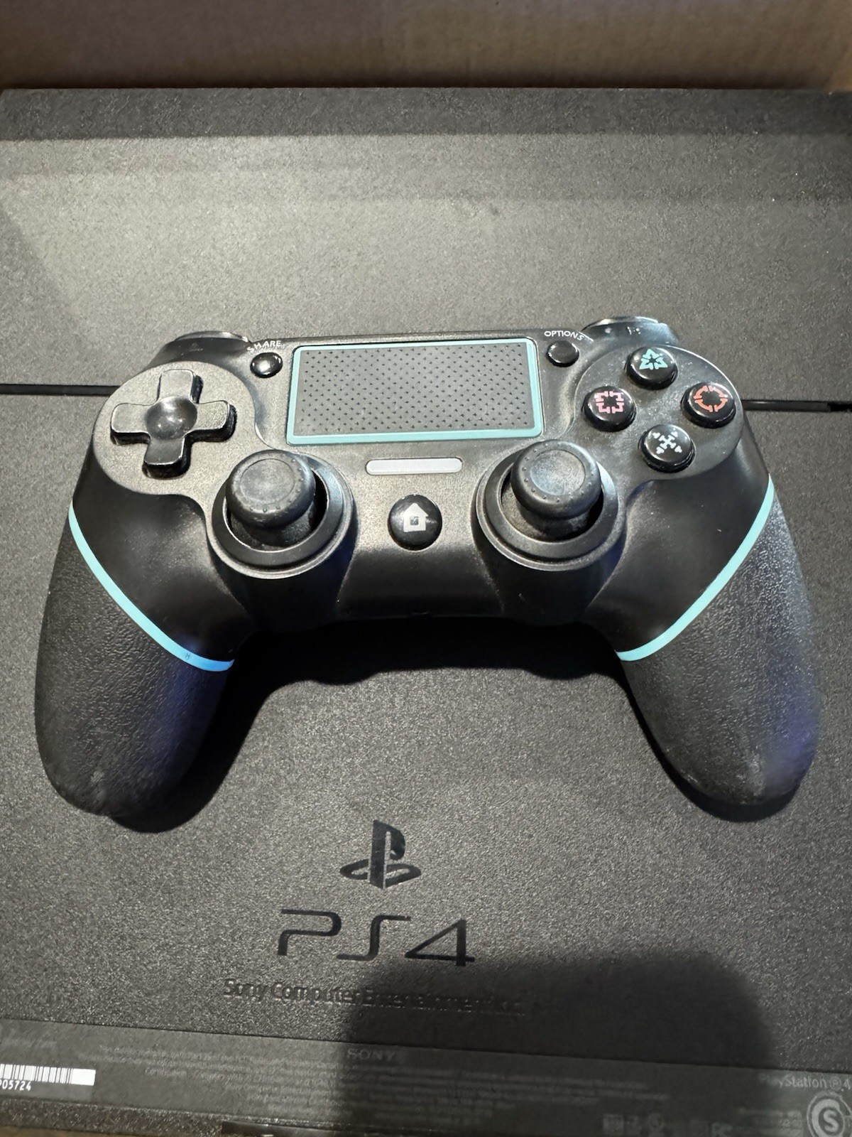 PS4 PlayStation 4 With Controller And Power Cable. Disk Drive Slow/issues