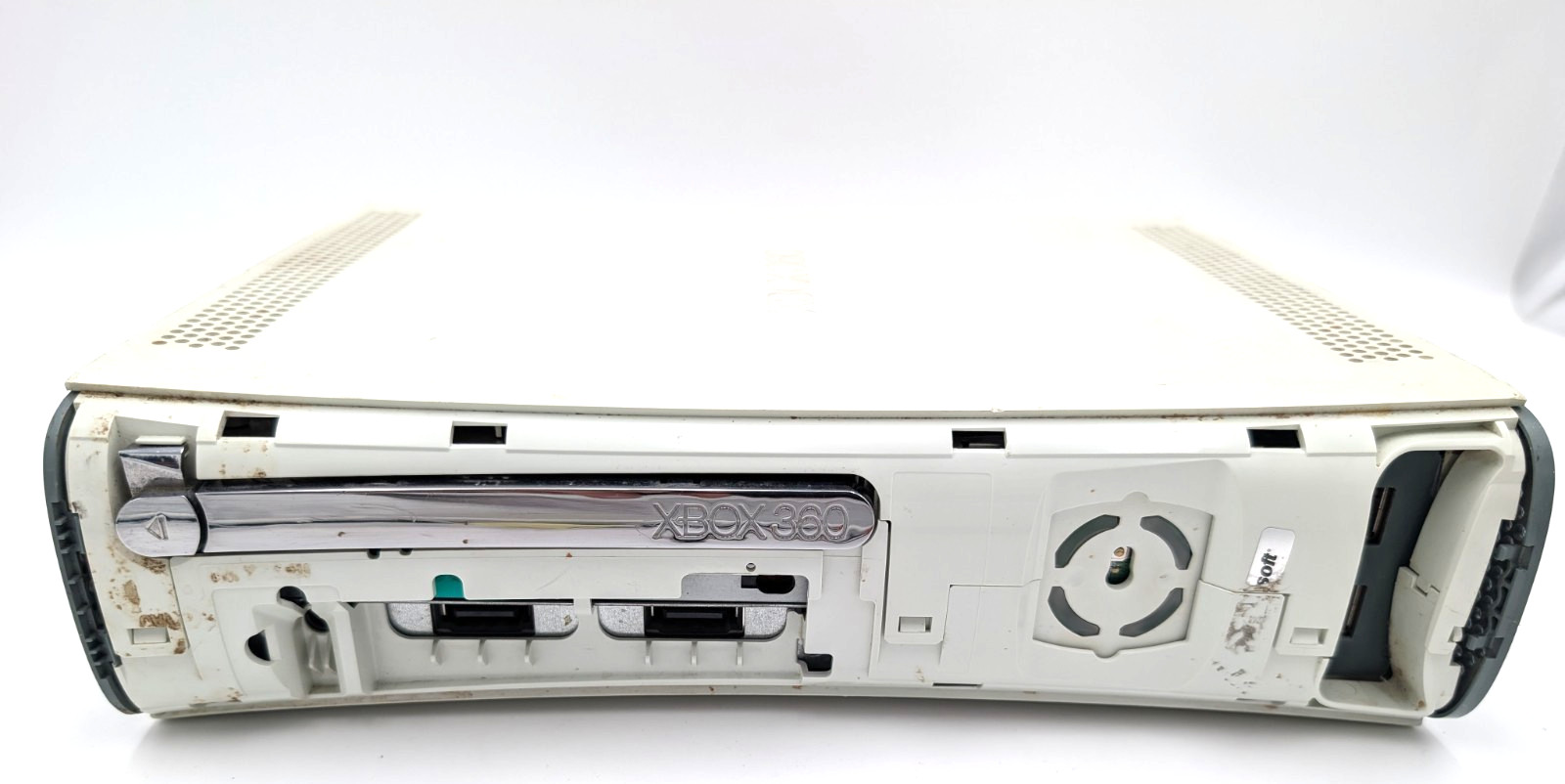 Xbox 360 Video Game System Console Only for Part Repair Broken, Red Ring, No HDD