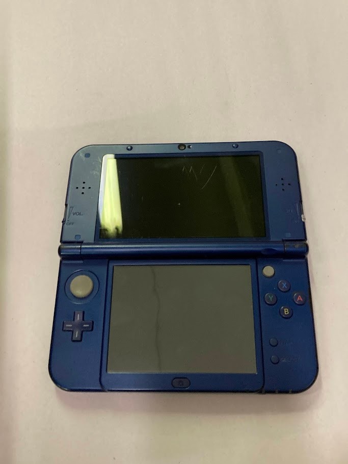 Nintendo New 3DS LL XL Metallic Blue Region Free Console Only Rank C