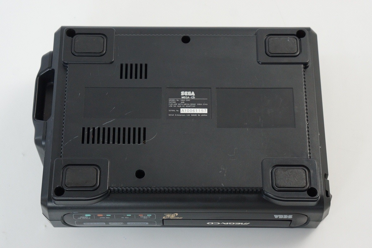 MEGA CD JUNK Console Not Working -Power on only- SEGA HAA-2910 A20150299