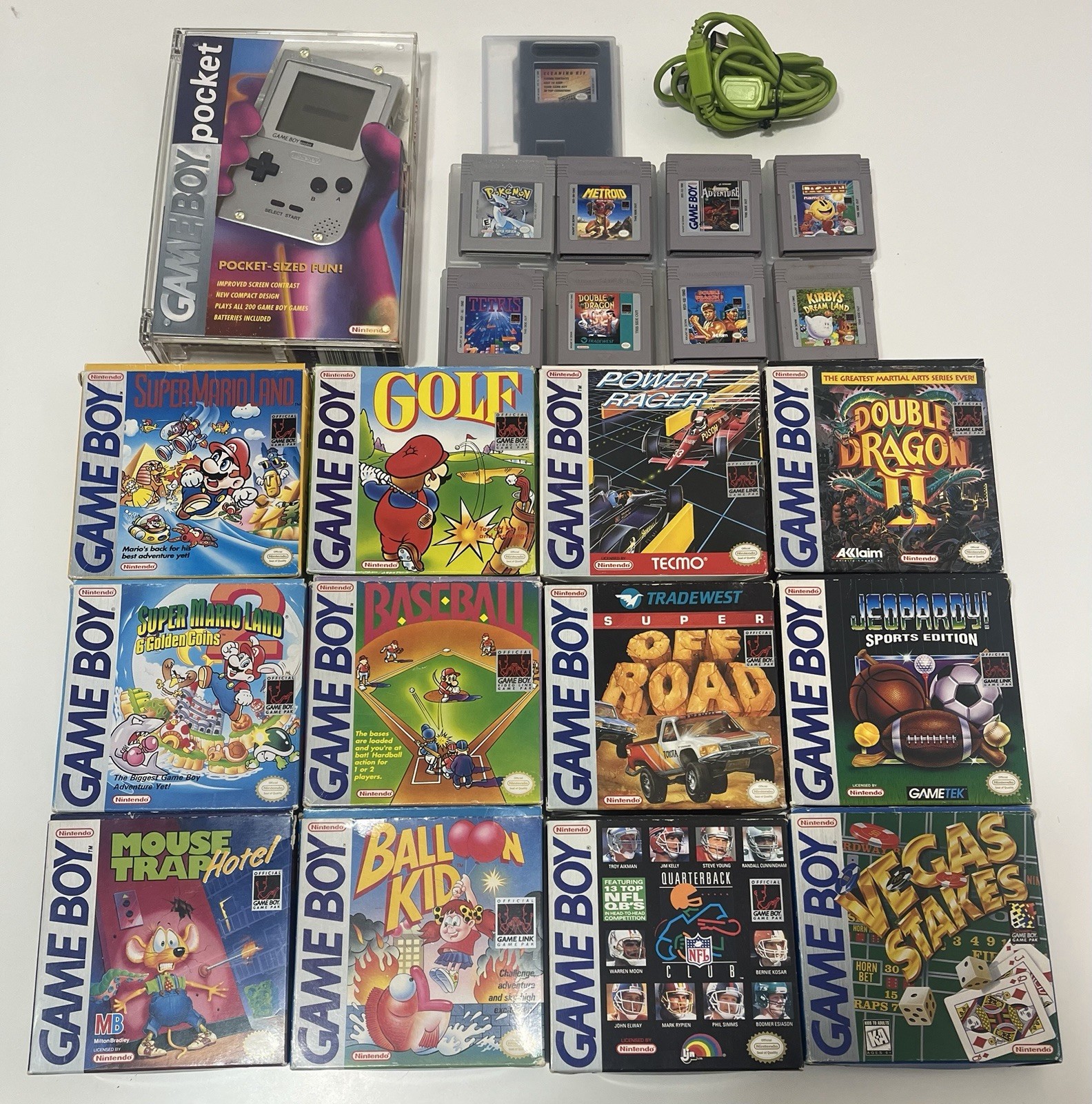 Nintendo Game Boy Light Launch Edition Silver Console