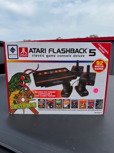 Atari Flashback 5 Classic Game Console Collector’s Edition 92 Built In Games