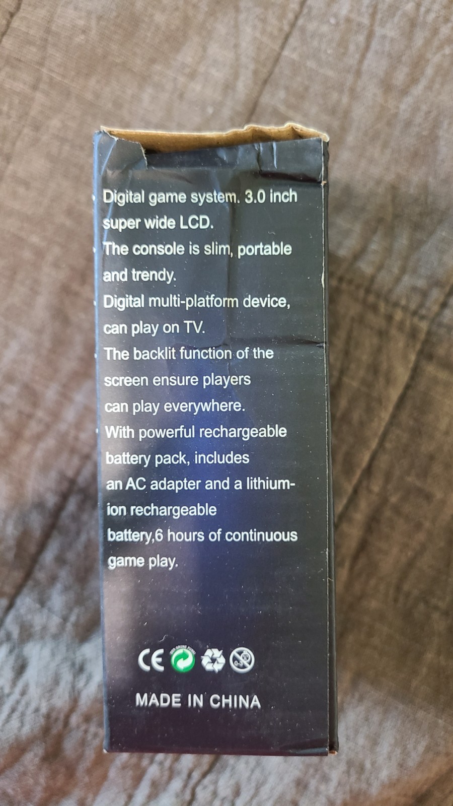 Game Box Plus Retro Handheld Console 400 In 1 Built-In Games Red Black Blue