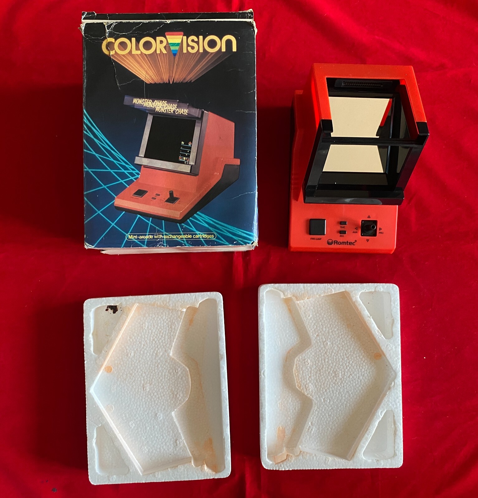 Romtec console tabletop handheld lcd game&watch Altic Bazin Colorvision