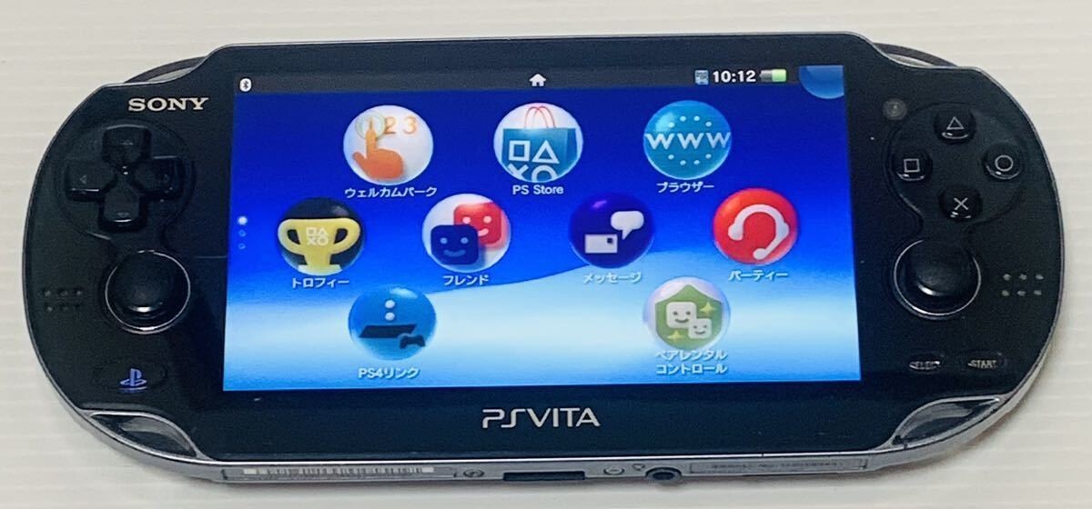 SONY PS Vita PCH-1000 1100 Console Charger Accessories Crystal Black Japan