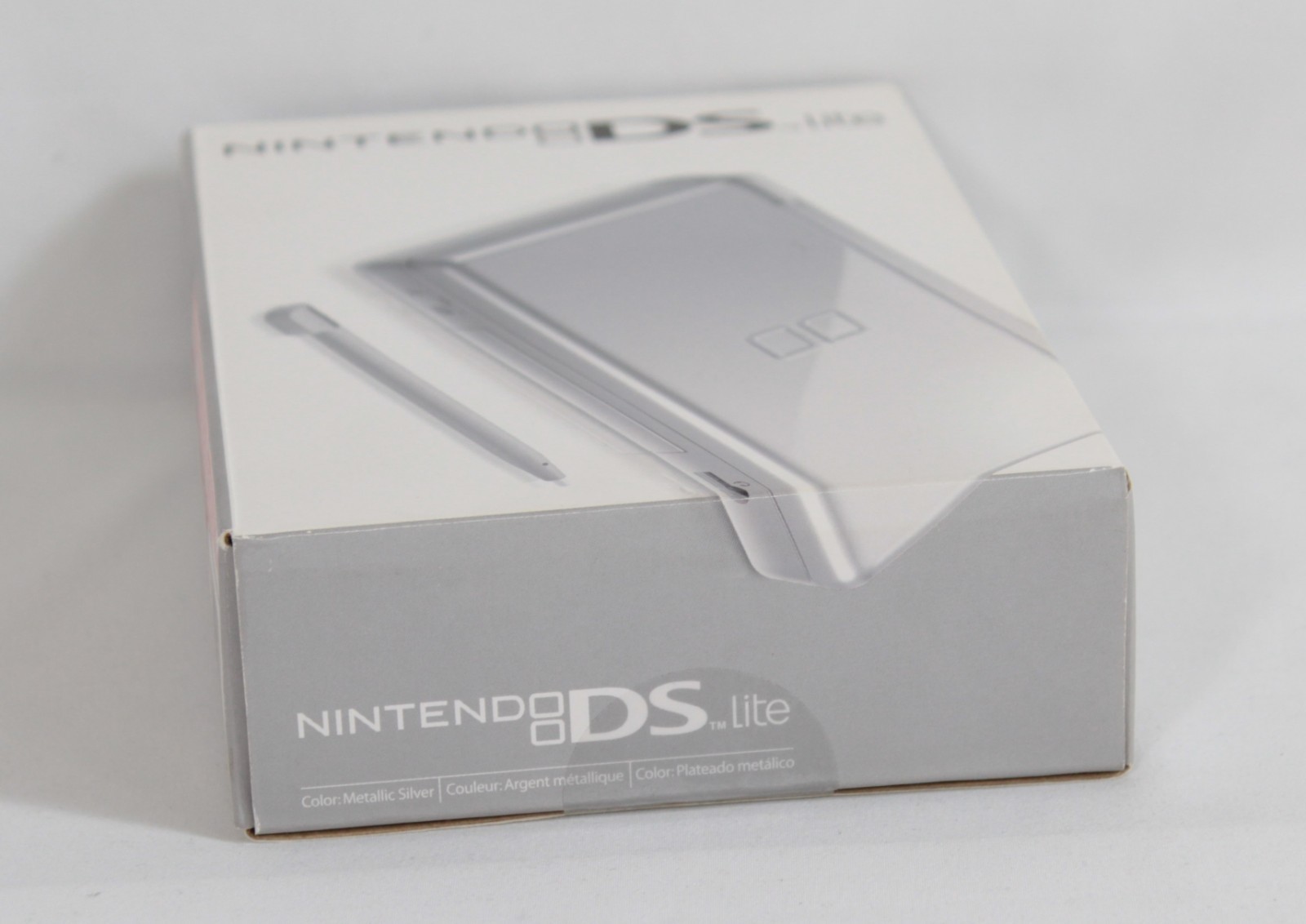 Nintendo DS Lite Handheld System Silver Never Used Never Played UNUSED/NEW COND.