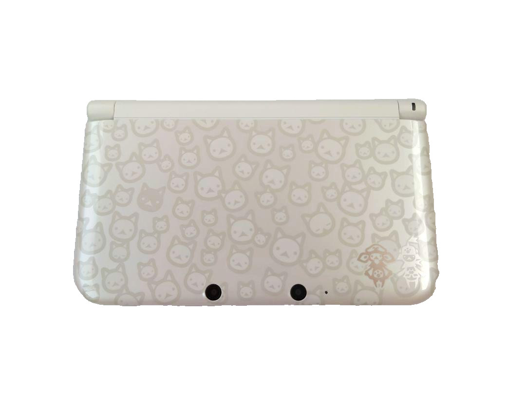 NINTENDO 3DS LL XL Monster Hunter 4 Special Pack Console Stylus Airou White