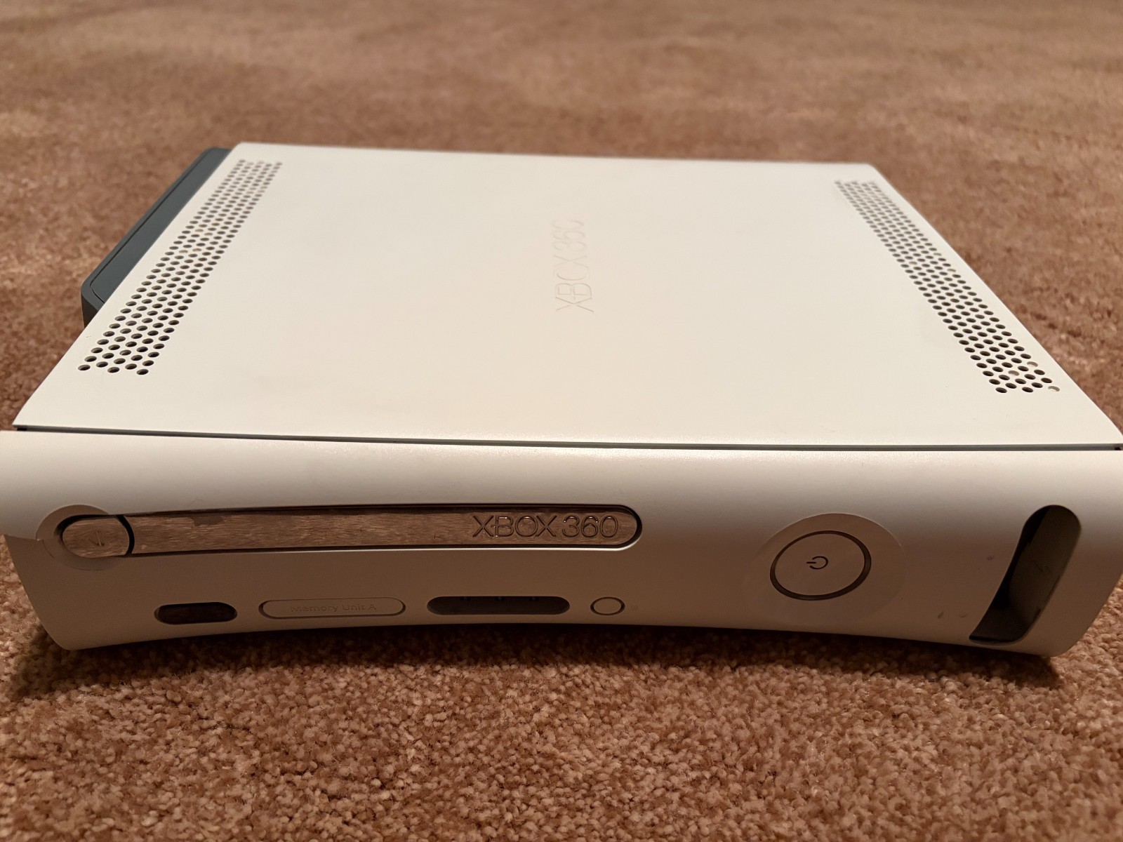 Microsoft Xbox 360 White Console Only For Parts AS-IS