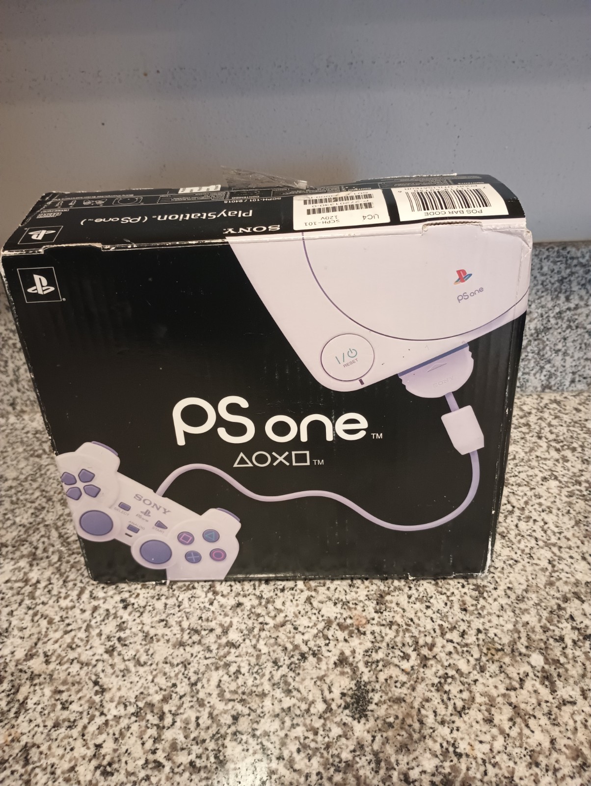 Sony PSOne Video Game Console – White (SCPH-101/94015) In box / 10 Games