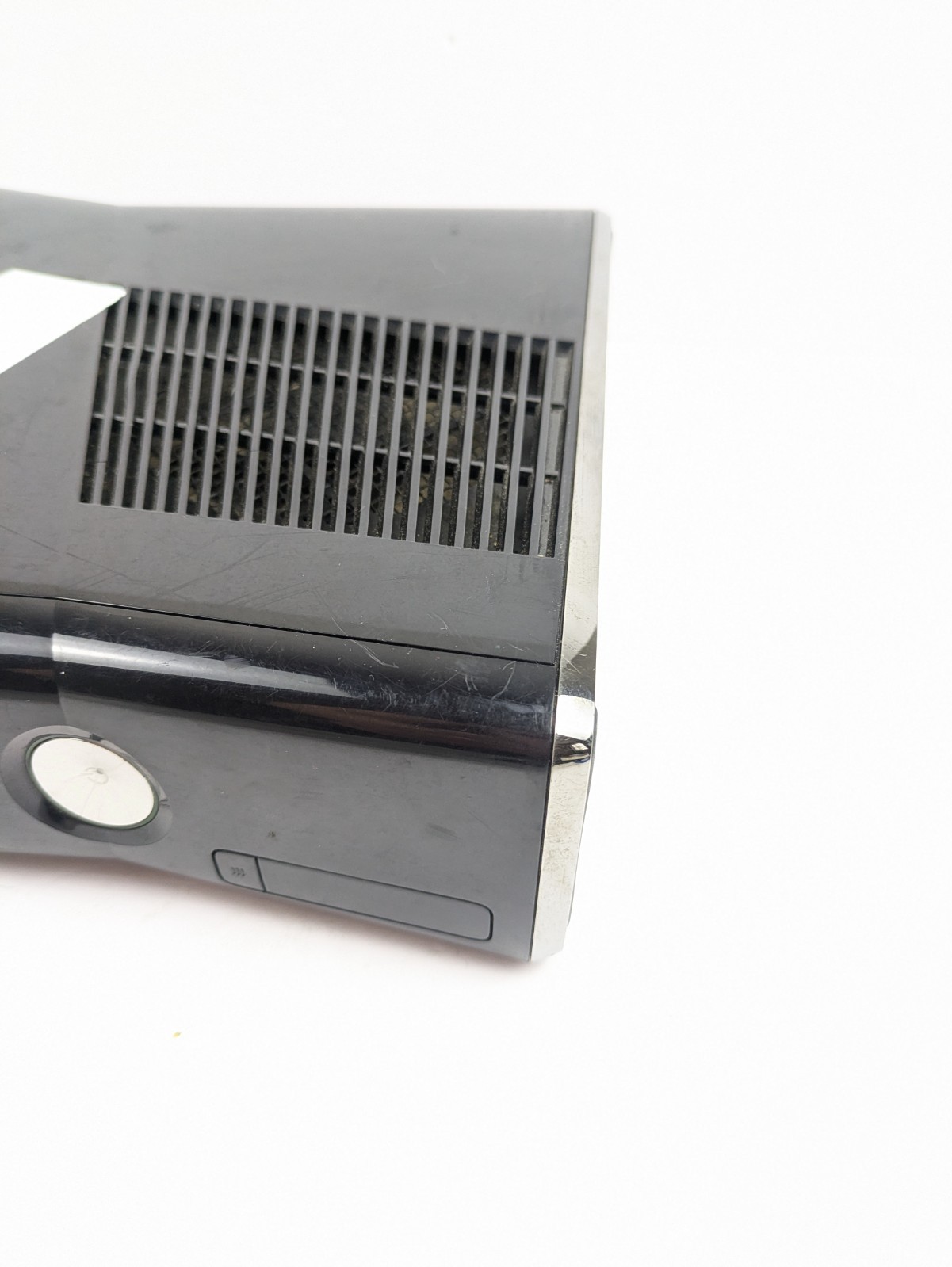 Microsoft Xbox 360 Slim No Hard Drive Glossy Black Model 1439 3