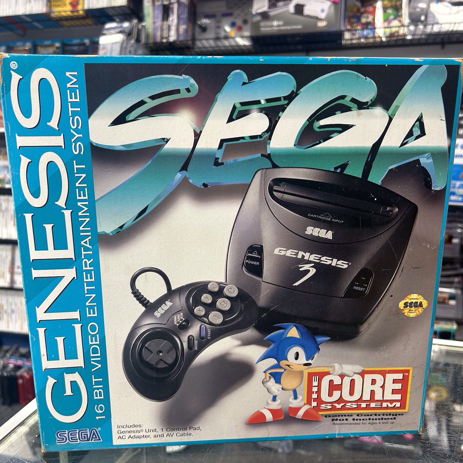 SEGA GENESIS MODEL 3 CONSOLE Open Box Never Played!