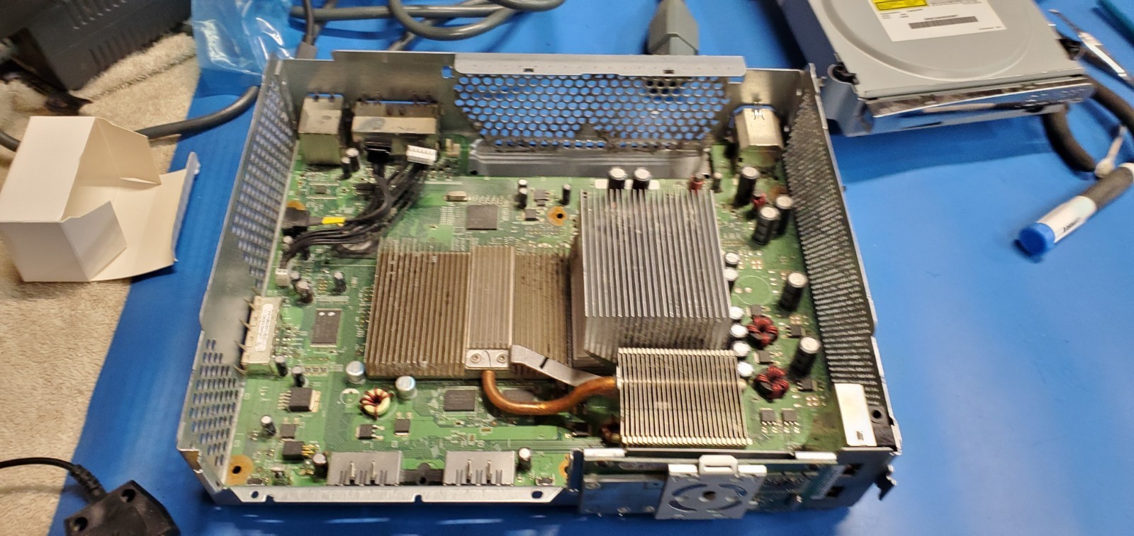 Fully Serviced Xbox 360 Pro – New Laser & Thermal Paste – Matte White