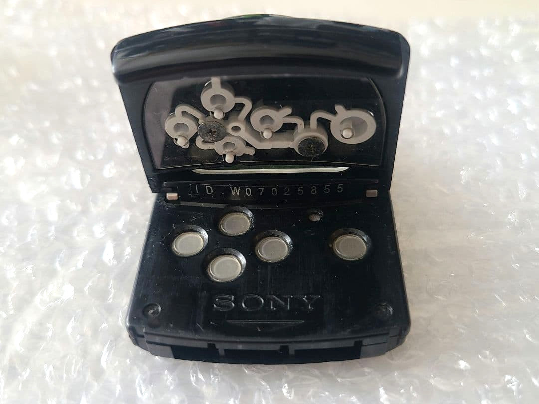 Sony PocketStation SCPH-4000 Black Memory Card LCD Mini Console Tested Japan