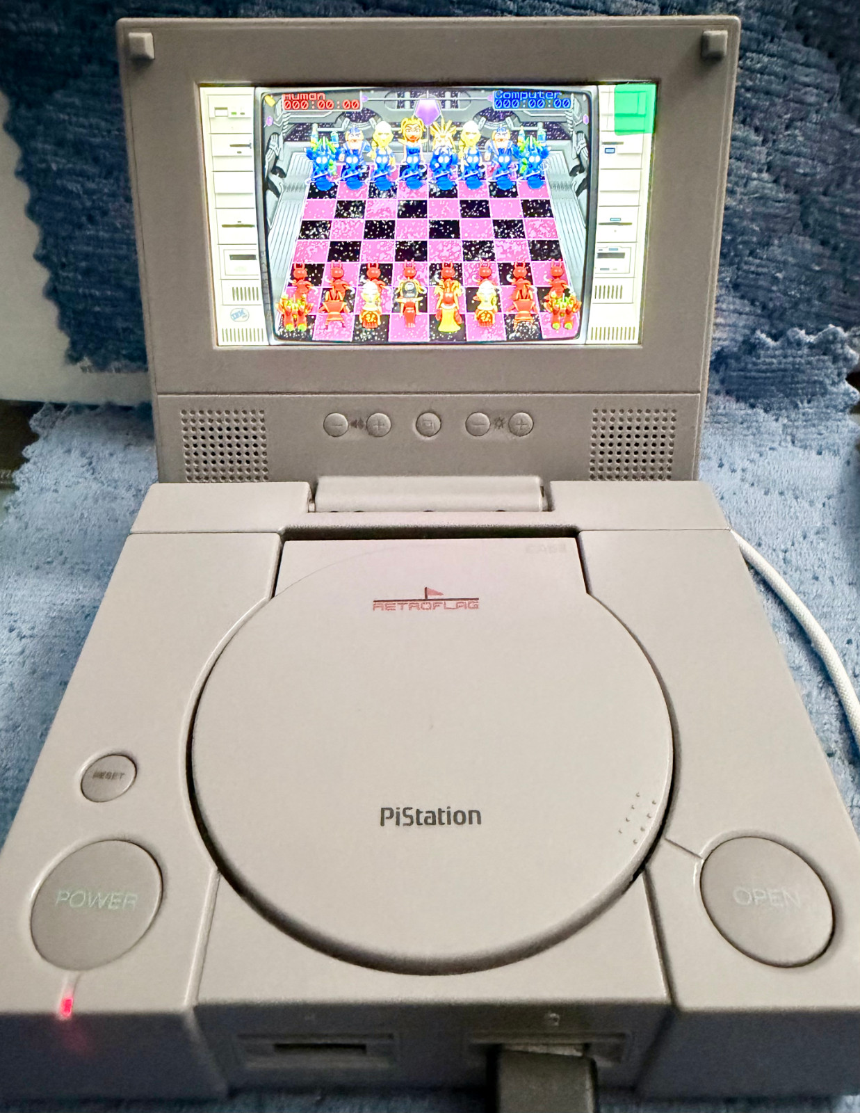 PiStation Retro Game System – Built-In Screen or HDMI Living Room Play