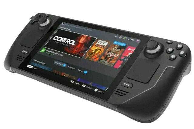Valve Steam Deck 64GB Handheld Console Game – Black (V004281-30)