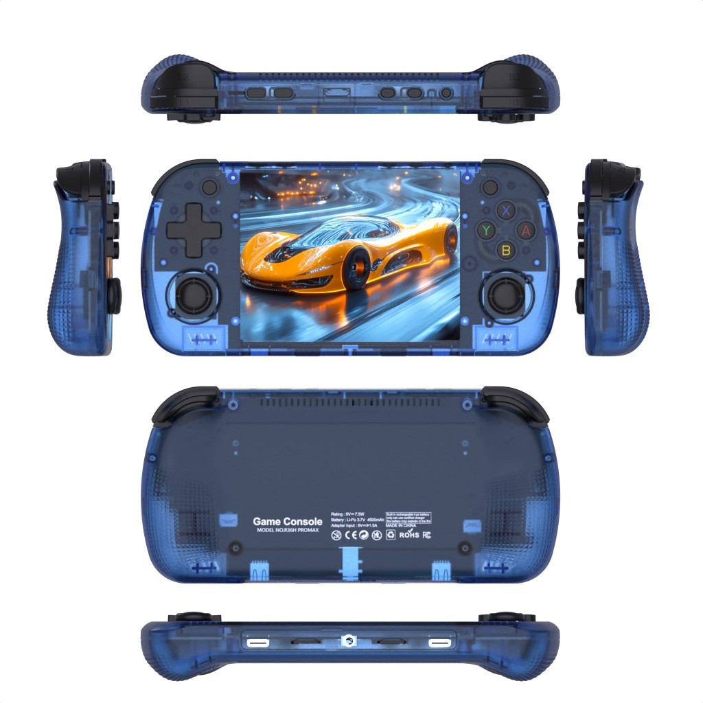 Wireless Two Player Game Console R36H Pro Max Support Two Player Battle 4.2 Inch