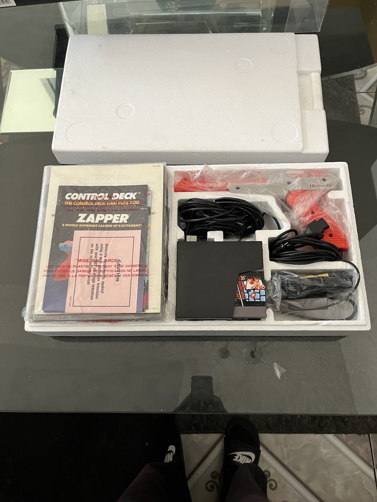 NES Nintendo System ACTION SET BUNDLE Complete in Box CIB w/ 14 Games!