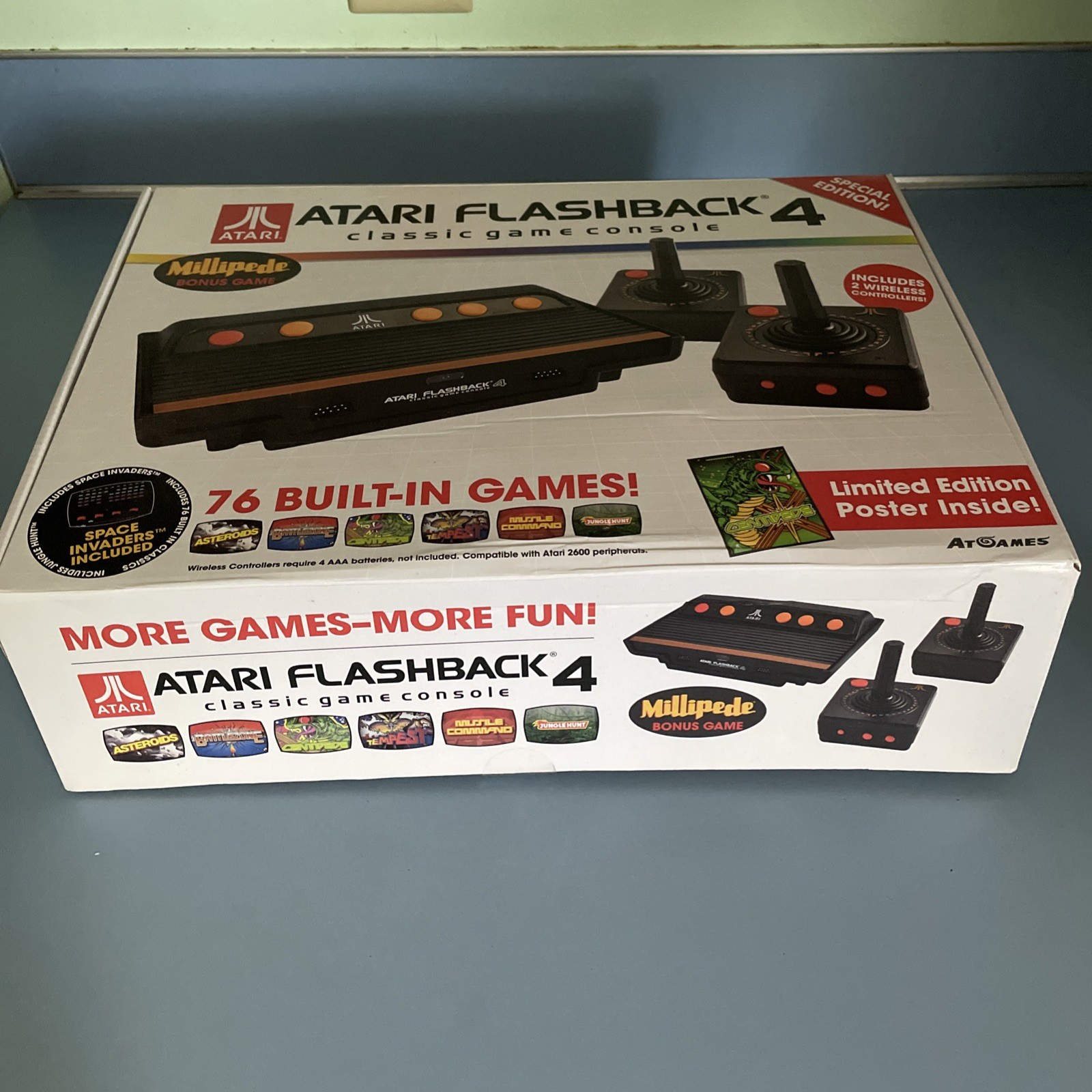 Atari Flashback 4 Classic Game Console Special Edition – 76 Built-In Games