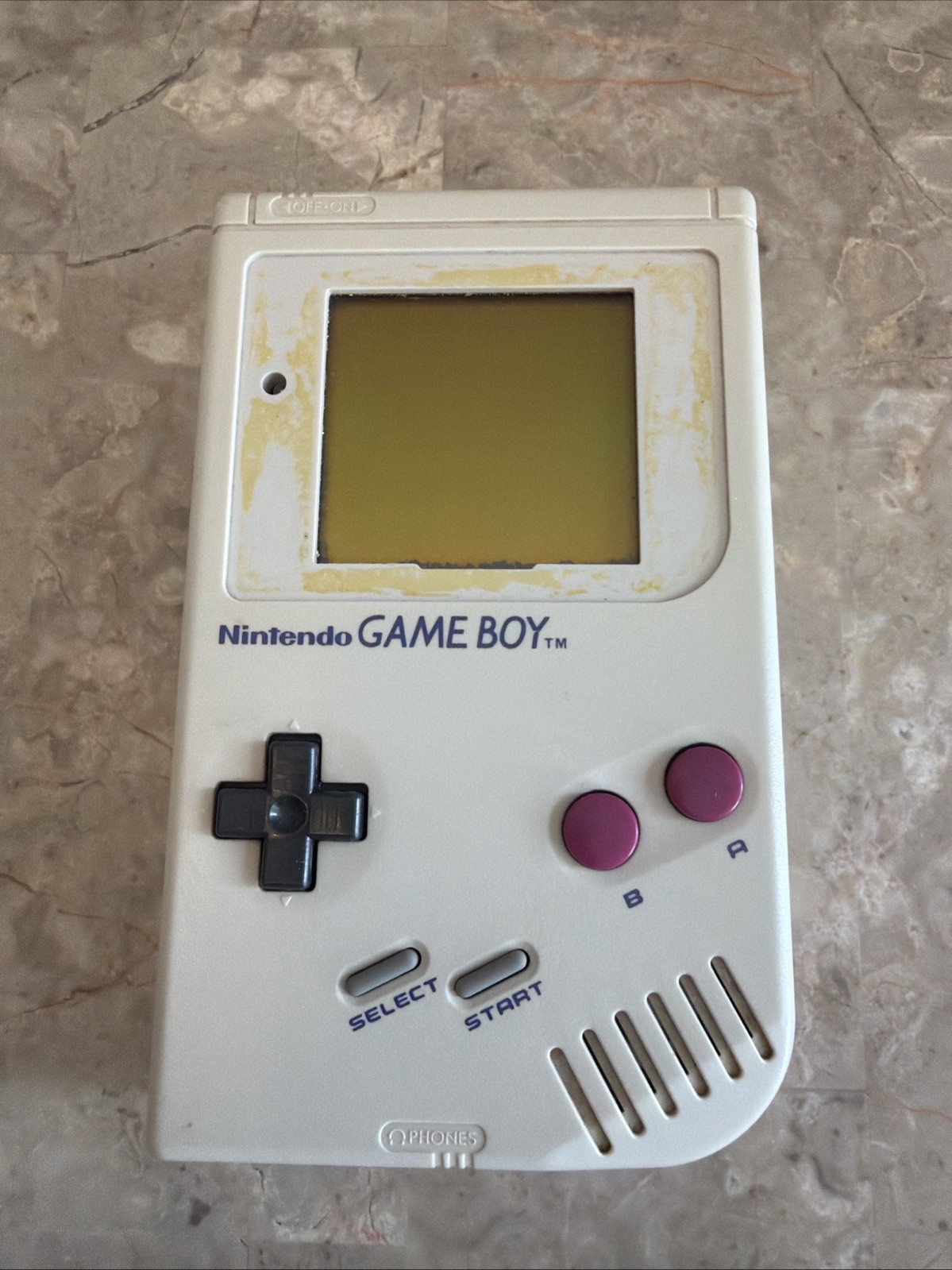 Nintendo Game Boy Original For Parts or Repair Reads Games – Bad Screen DMG-01
