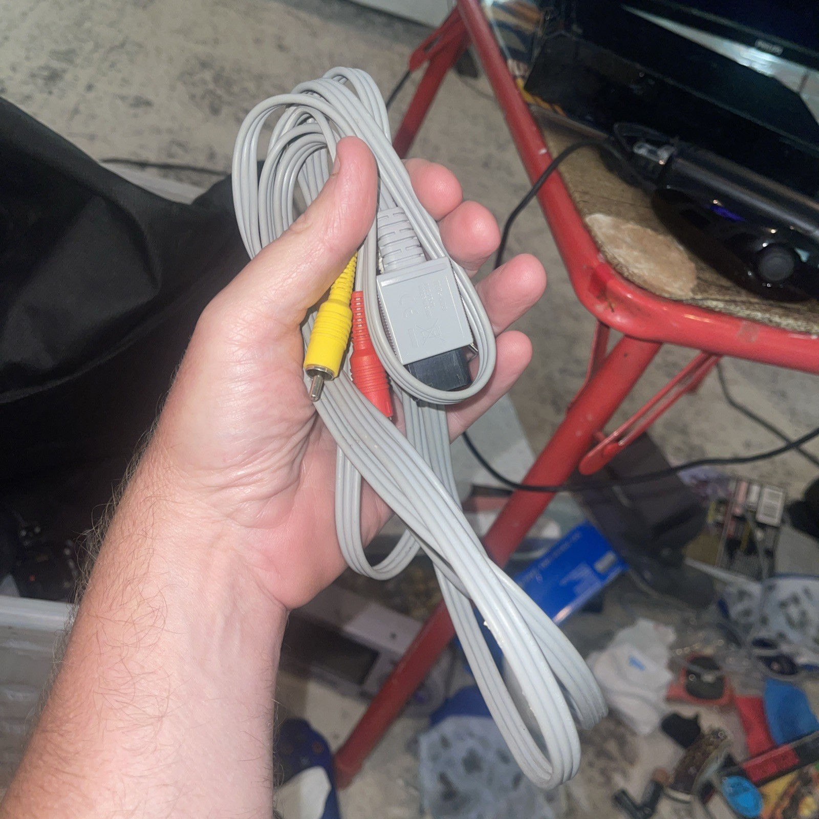 Nintendo Wii console bundle Model RVL-001 ( US) Console / Cords Tested Free Ship