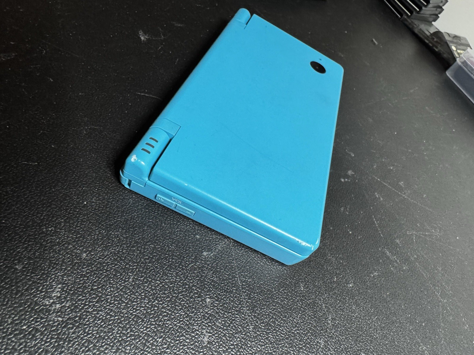 Nintendo DSi Ice Blue Handheld Console System W/ Charger & X-men Nice Condition