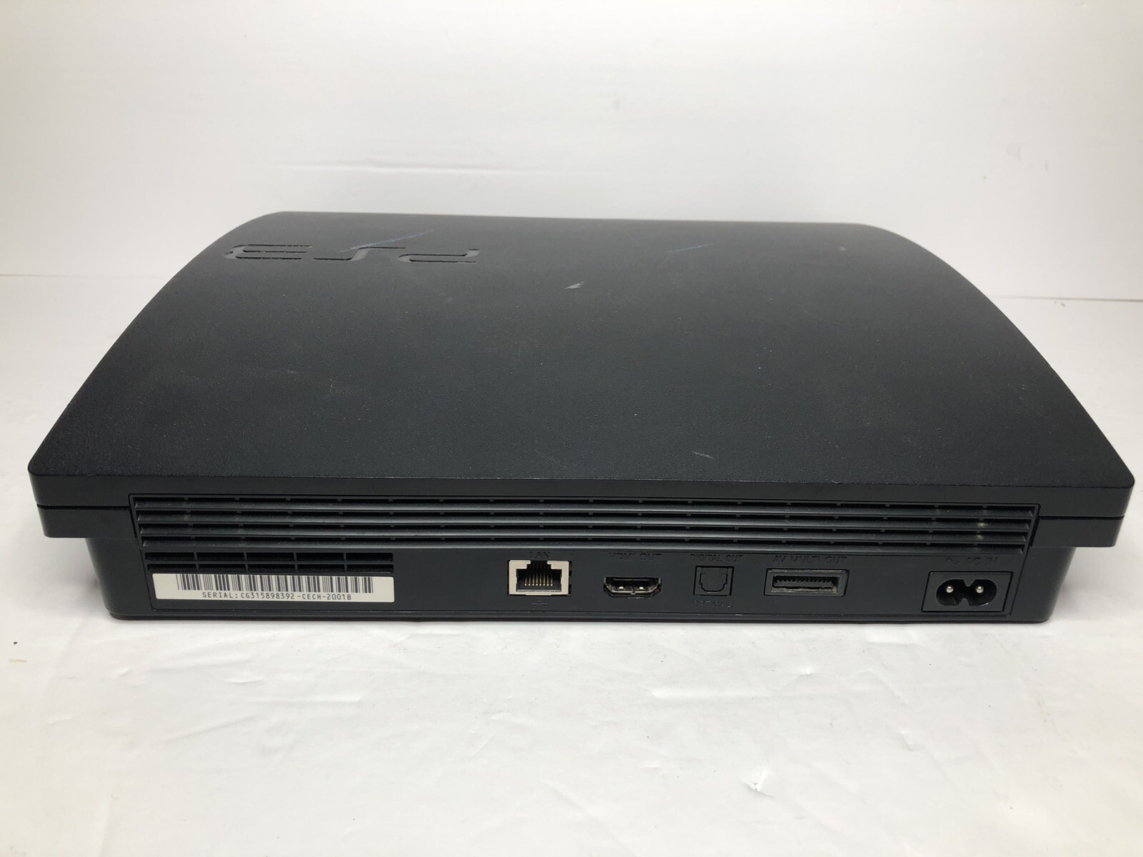 SLIM PLAYSTATION 3 PS3 CECH-2001B console -PARTS/REPAIR – Not Working