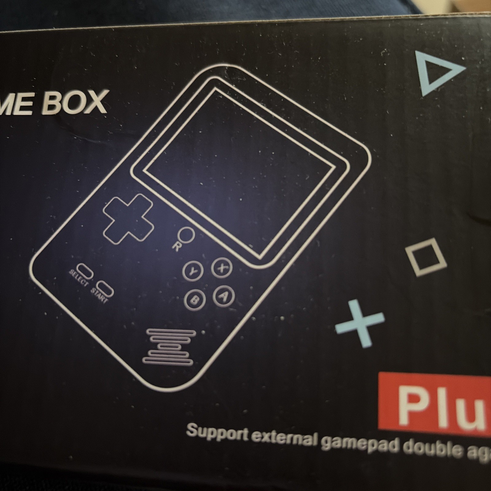 Plus Game Box 400 in 1 Plus Handheld Gamepad New in box Red