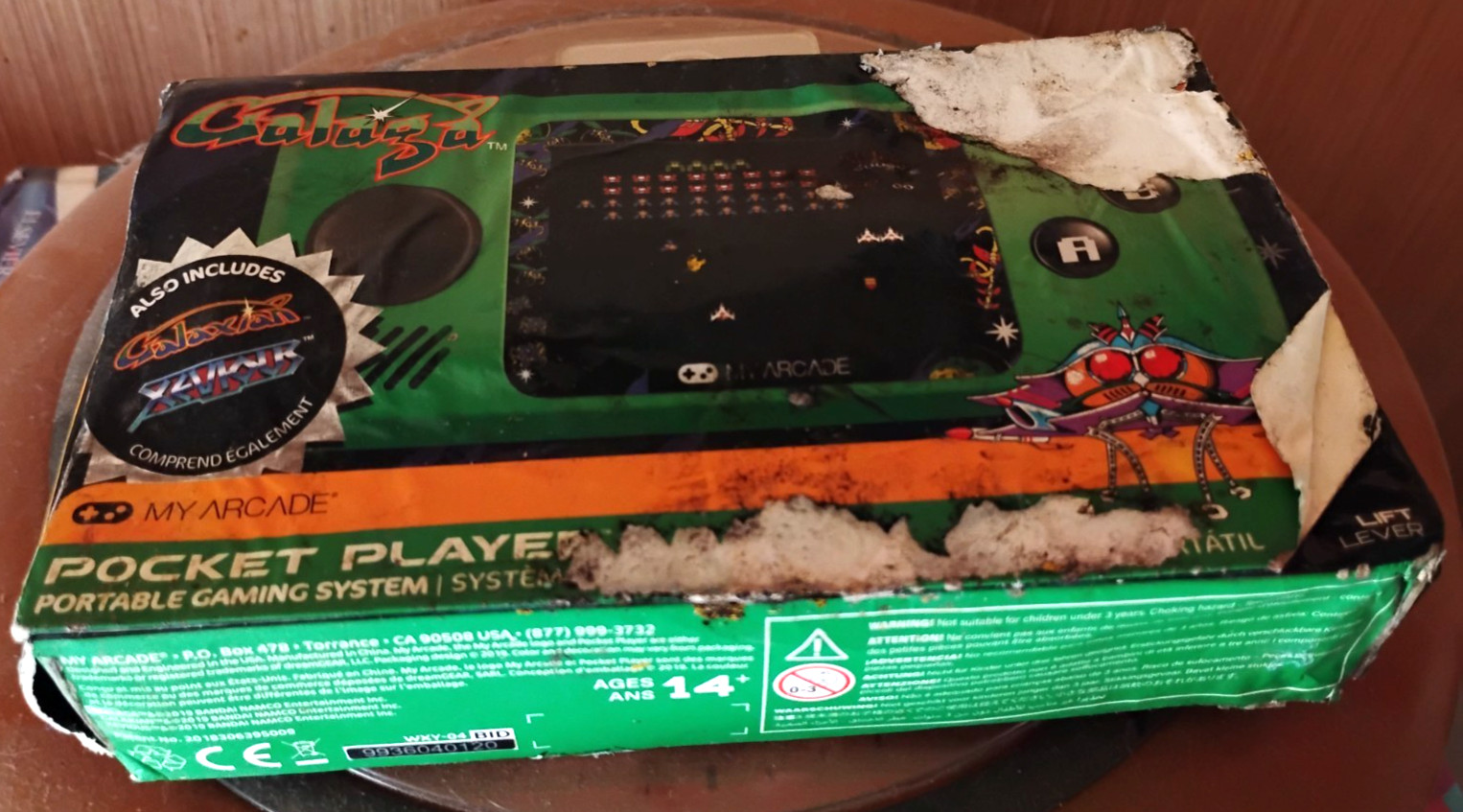 🔥My Arcade GALAGA Pocket Player Portable Gaming System DGUNL-3244