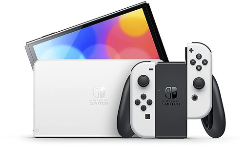 Nintendo Switch (OLED model) with White Joy-Con [New ]