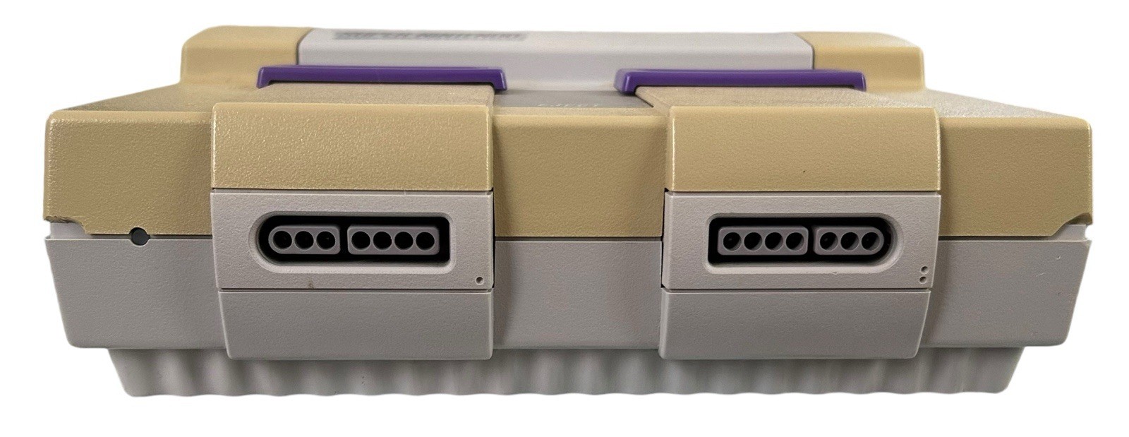 Super NES Control Deck SNS-001 – Gray + 2 OEM Controllers, Power Supply, & AV