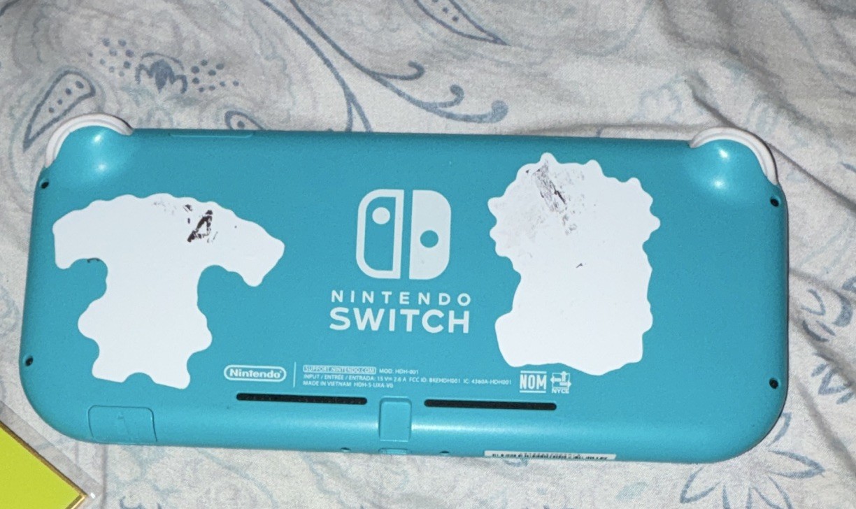 Nintendo Switch Lite Handheld System 32GB 720p USB-C Headphone Jack Blue/White