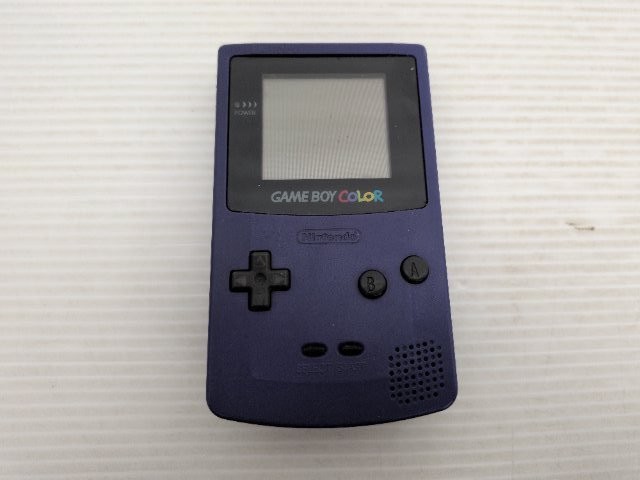 AS IS-Game Boy Color Console (CGB-001 / Purple) 9000025602891