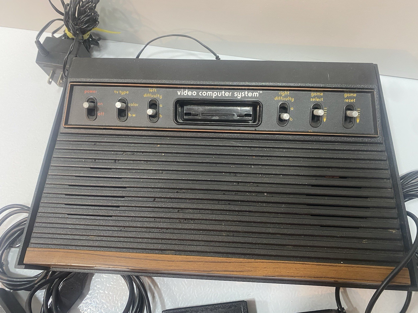 Atari 2600 Darth Vader Black Game Console