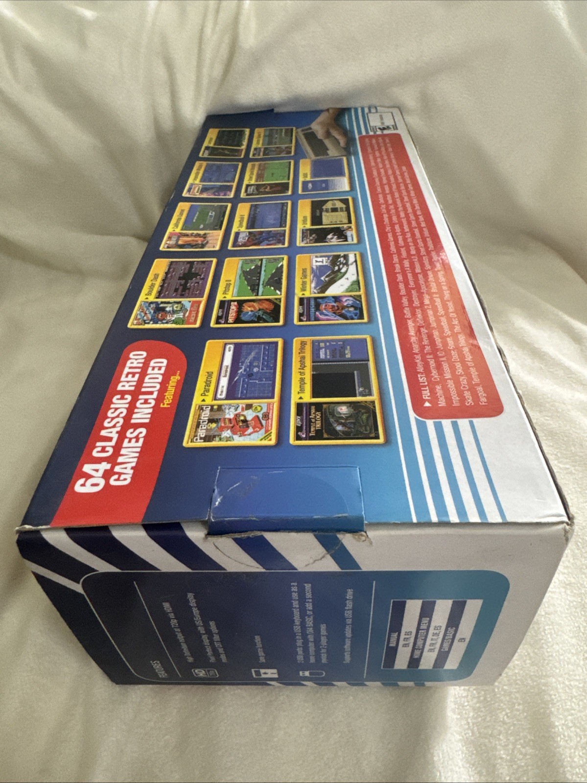 THE C64 MINI Commodore – 64 Retro Games On Console & Joystick RATED E