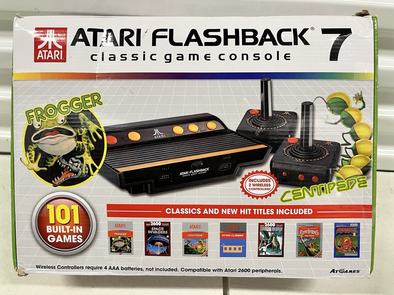 Atari 2600 Flashback Flash Back 7 Console System Complete in box VG/NM Free Ship