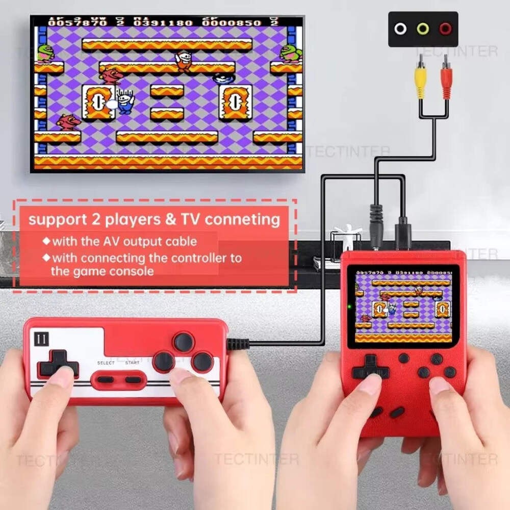 2.4Inch Retro Portable Mini Handheld Game Player 8 Bit Video Game Console Built-