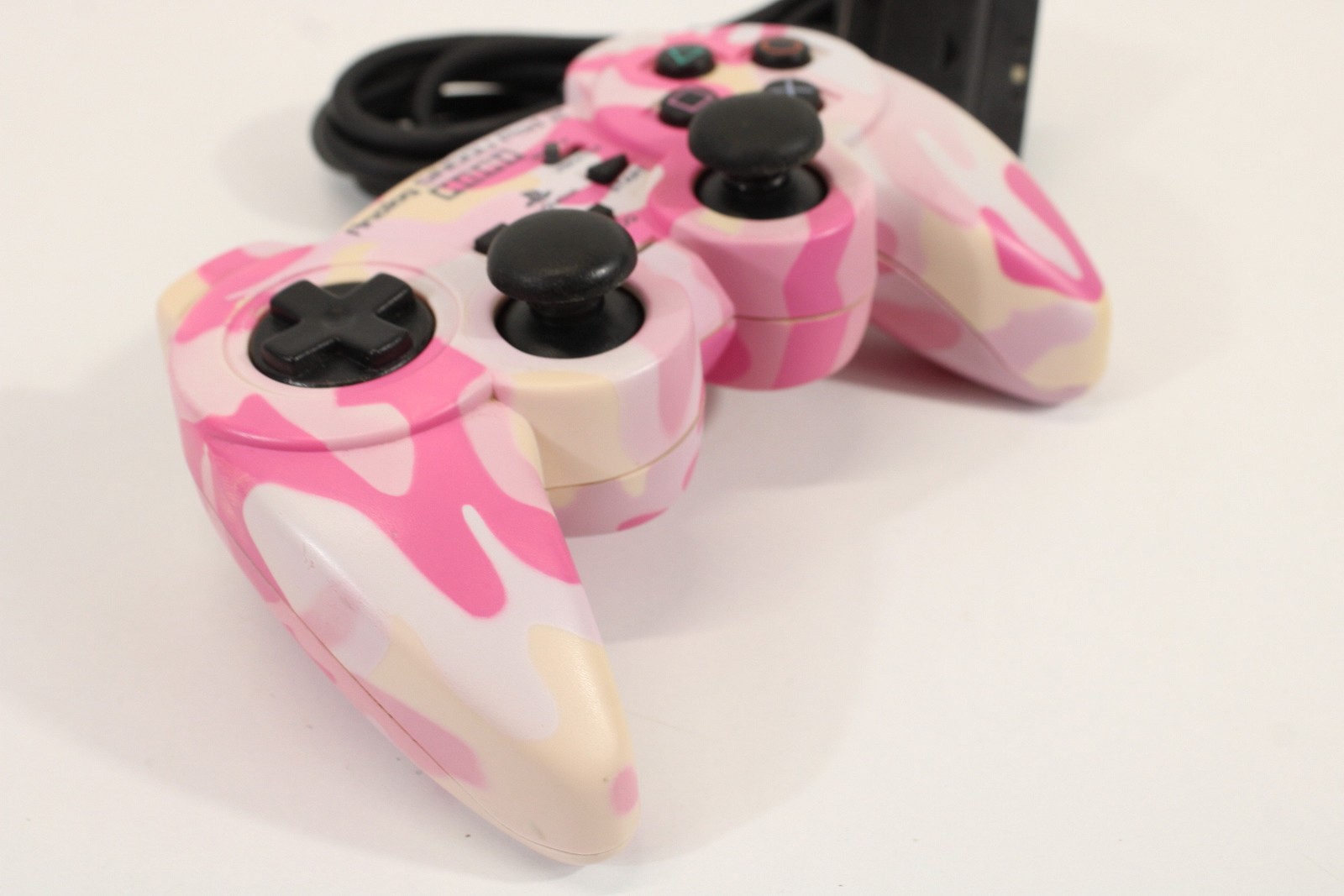 Hori Analog Sindou Pad 2 Controller Camouflage Pink PlayStation 2 DualShock PS2