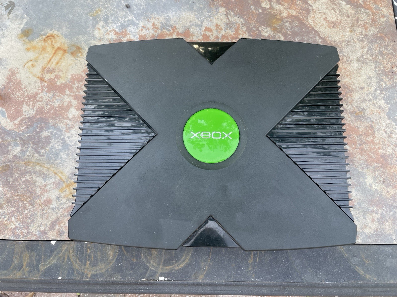 Original Xbox Microsoft Console Tested And Working With Controller