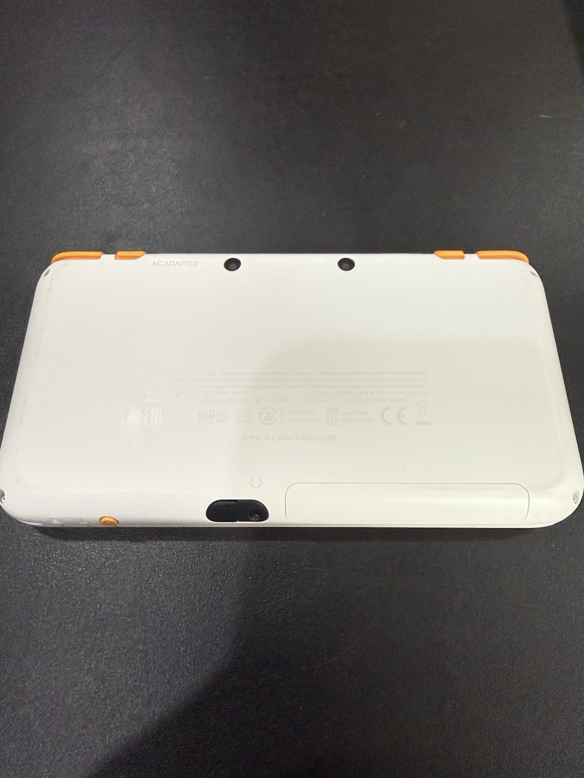Nintendo New 2DS LL XL White x Orange Console Japanese Ver