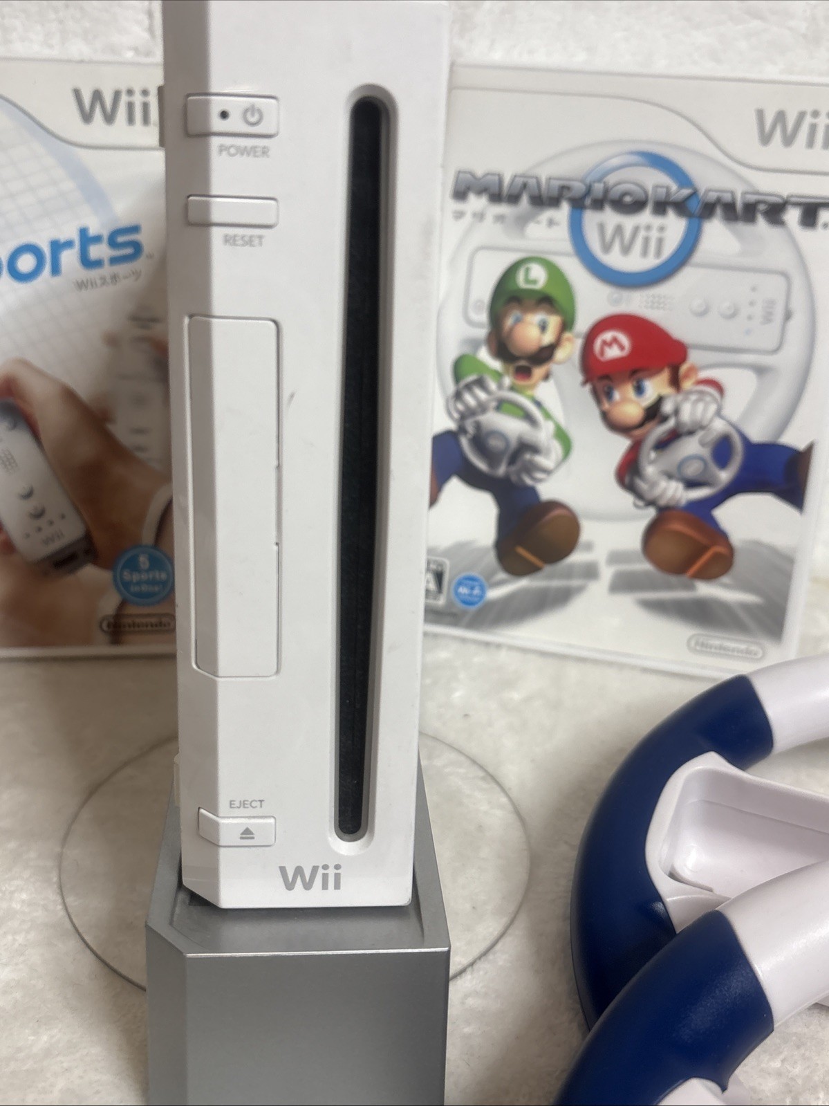 Nintendo Wii Import Console Bundle RVL-001 Rare Taiwan / JPN Japanese Compatible