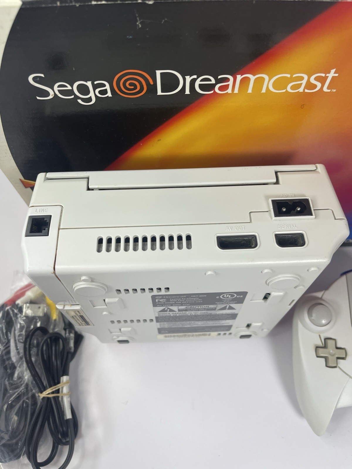 Sega Dreamcast Console With Box – Working Beautifully! HKT-3020 NO Paperwork