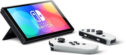 Nintendo Switch (OLED model) with White Joy-Con [New ]