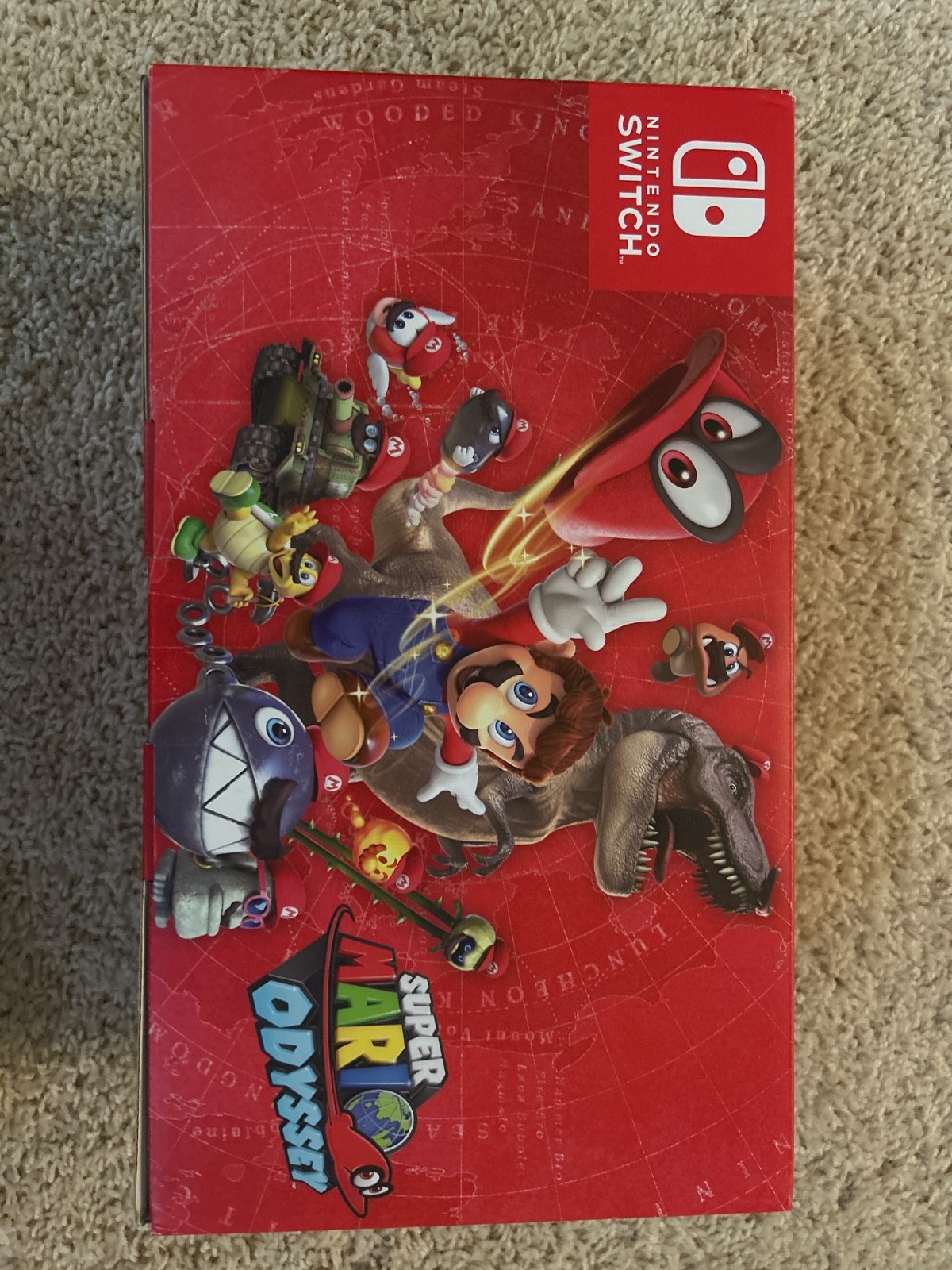 Nintendo Switch Super Mario Odyssey Edition System Console BRAND NEW RARE