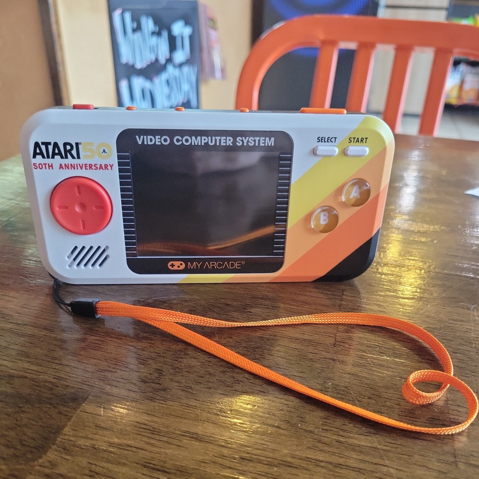 Atari Pocket Player Pro 50th anniversary Video computer System My Arcade A