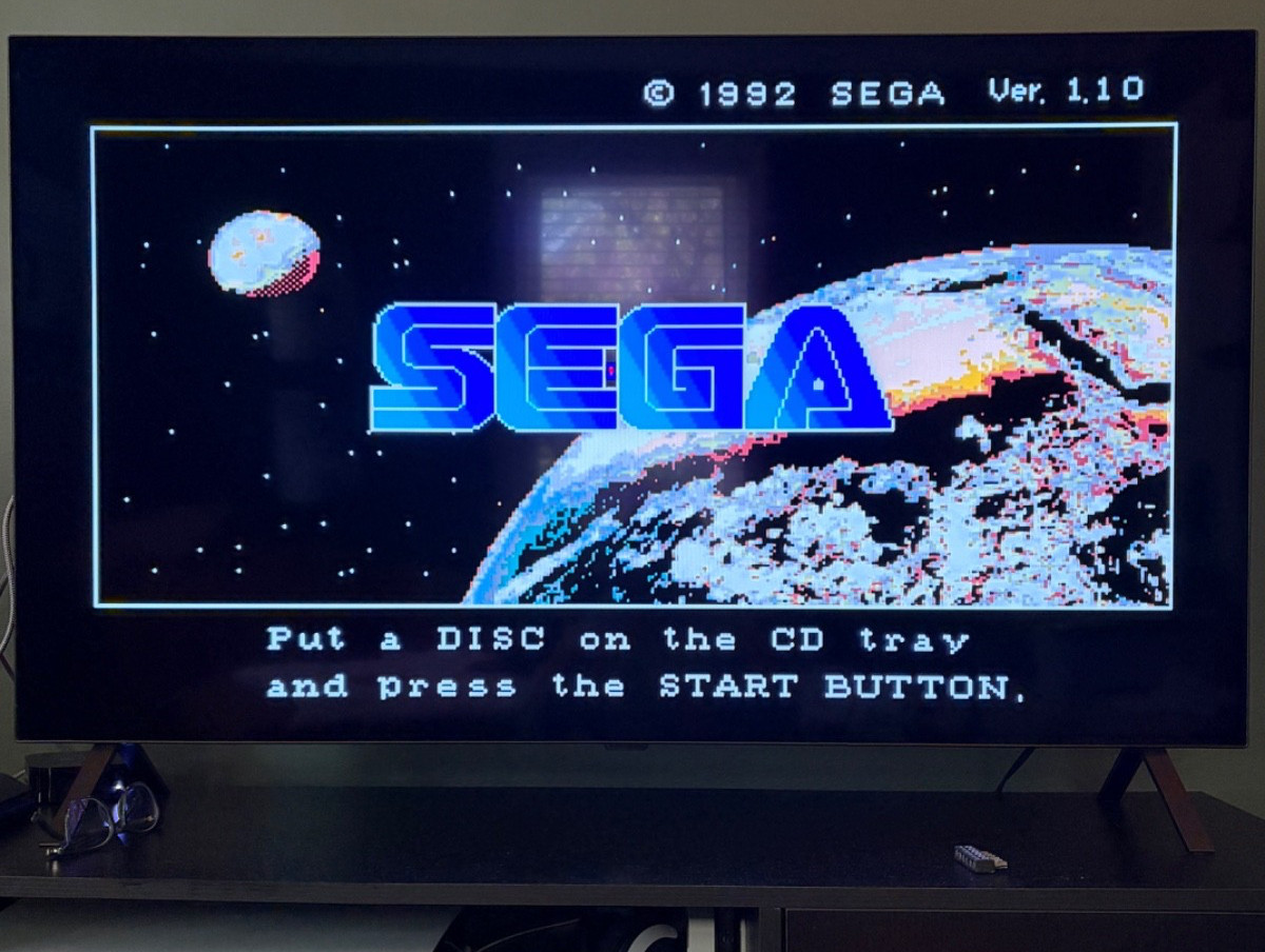 PLEASE READ – Sega CD Model 1 Console – RARE JVC Drive Variant – AS-IS